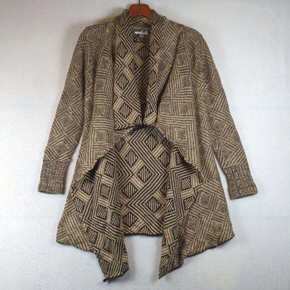 Amuse Society Womens Asymmetrical Western Cardigan Wrap Size XS - Picture 1 of 5